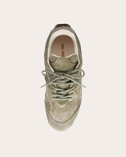 Axel Arigato Slow Runner Green / Gum Low Top Sneakers - 2