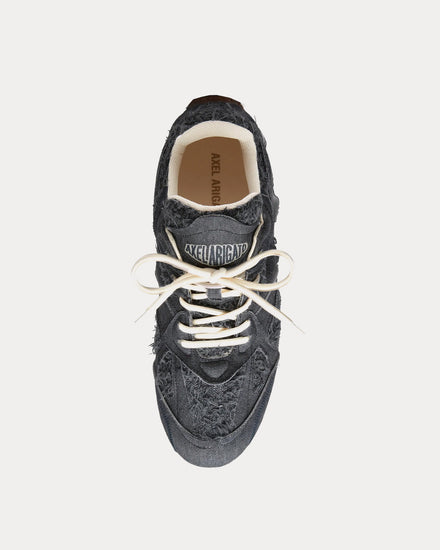 Axel Arigato Slow Runner Denim Off Black / Off Black Low Top Sneakers - 2