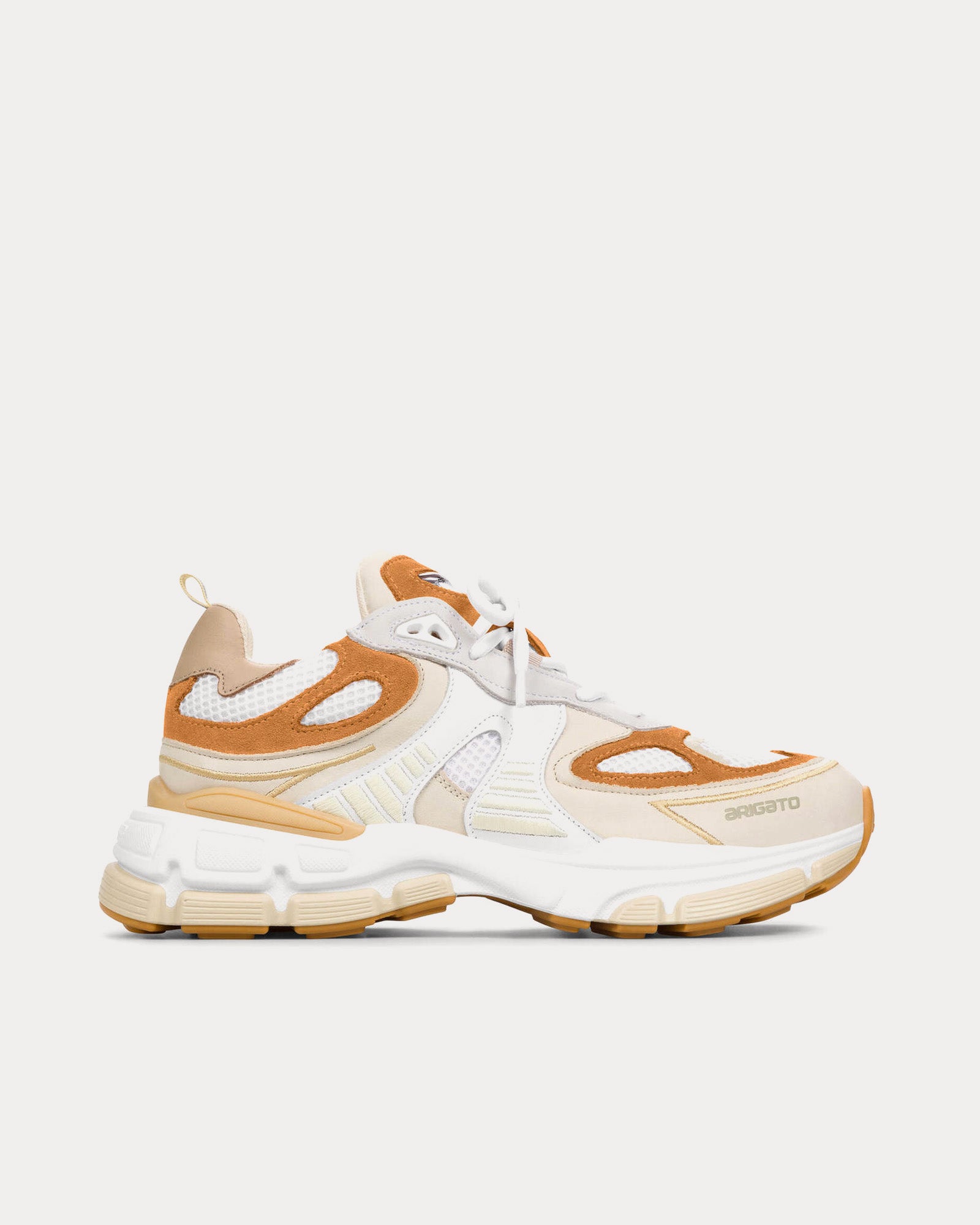 Sphere Runners Axel Arigato Women's Sphere Runner White / Beige / Orange Low Top ...