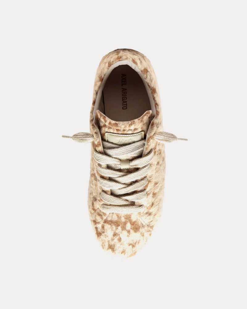 Axel Arigato Tact Runner Brushed Suede Brown / Gum Low Top Sneakers - 2