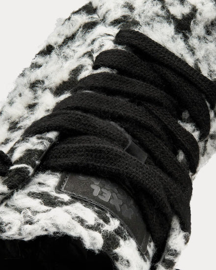 Axel Arigato Tact Runner Brushed Suede Black / Gum Low Top Sneakers - 5