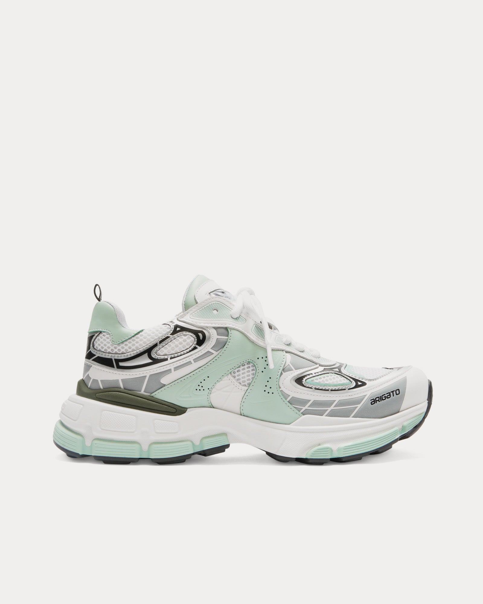 Axel Arigato Women's Sphere Trip Runner White / Jade Low Top