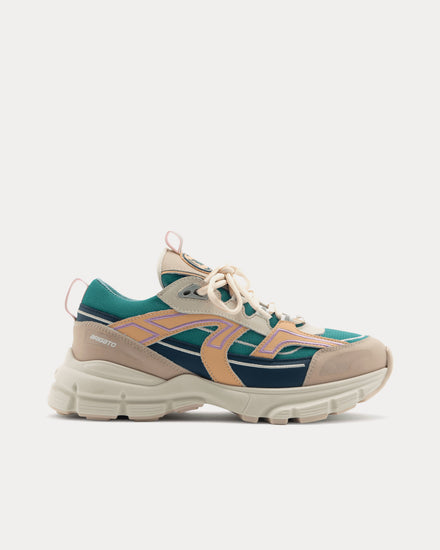 Axel Arigato Marathon R-Trail Peach / Jade Low Top Sneakers - 1