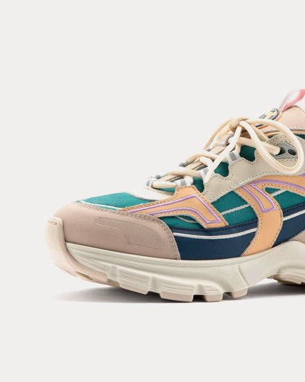Axel Arigato Marathon R-Trail Peach / Jade Low Top Sneakers - 3