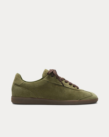 Axel Arigato Zane Dark Green / Dark Brown Low Top Sneakers