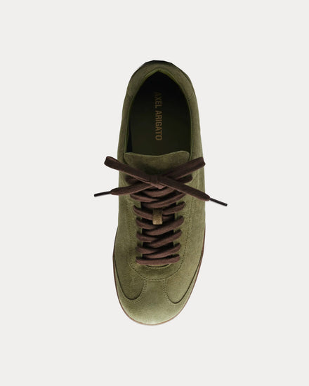 Axel Arigato Zane Dark Green / Dark Brown Low Top Sneakers - 2