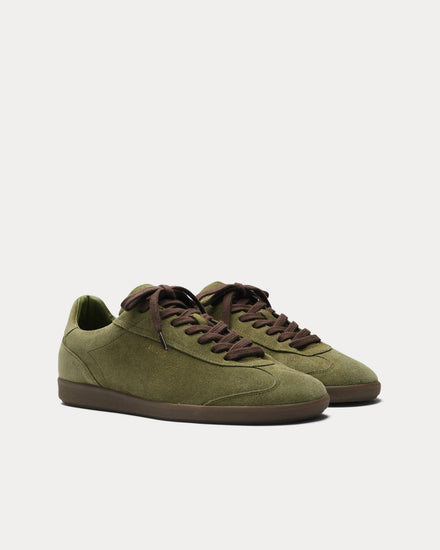 Axel Arigato Zane Dark Green / Dark Brown Low Top Sneakers - 3