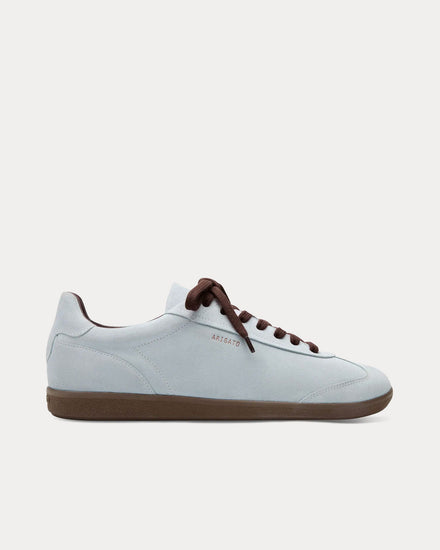 Axel Arigato Zane Light Blue / Dark Brown Low Top Sneakers - 1