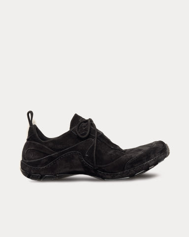 Balenciaga Standard Suede Black Low Top Sneakers