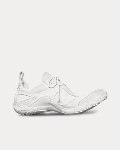 Balenciaga Standard Suede White Low Top Sneakers