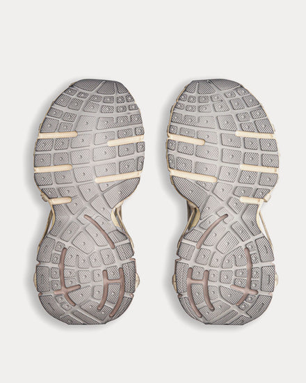 Balenciaga 3XL Extreme Mesh & Polyurethane Light Beige Slip On Sneakers - 3