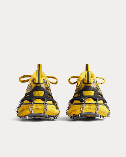 Balenciaga Men's 3XL Ski Mesh & Polyurethane Yellow / Black Low