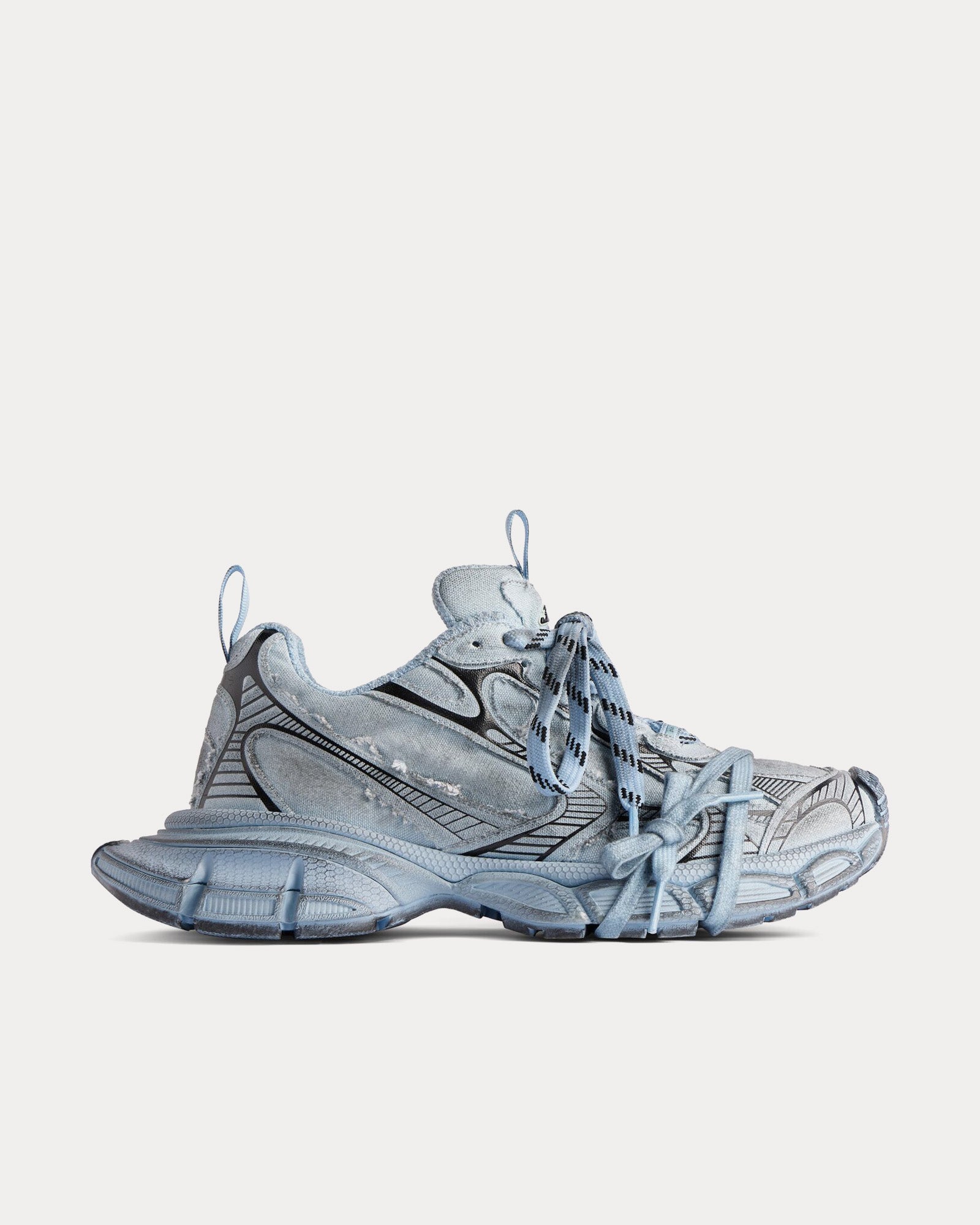 関税込【BALENCIAGA】3XL スニーカー Light Blue Balenciaga 3Xl Light Blue – Kicks Machine