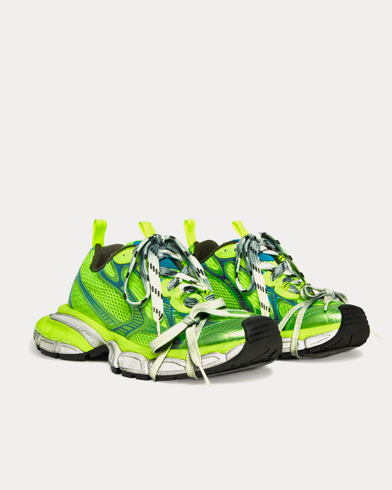 スニーカー BALENCIAGA 3XL low-top mesh sneakers Balenciaga Men's 3XL Mesh & Polyurethane Grey / White / Red