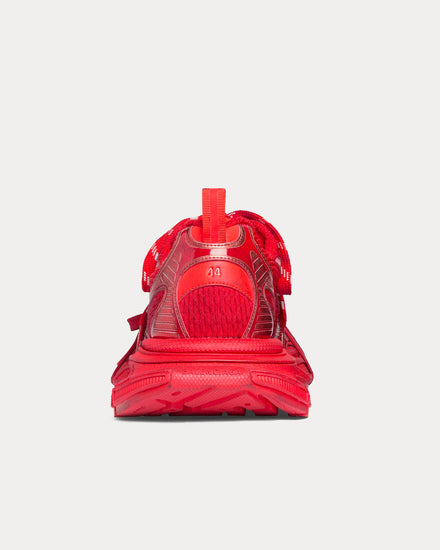 関税込【BALENCIAGA】 3XL スニーカー Low Top RED Balenciaga Men's 3XL Mesh & Polyurethane Red Low Top