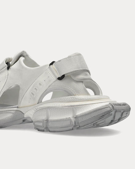 Balenciaga 3XL Chunky Rubber White Sandals - 3
