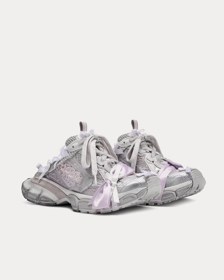 Balenciaga 3XL Lace White / Light Pink Mules - 3