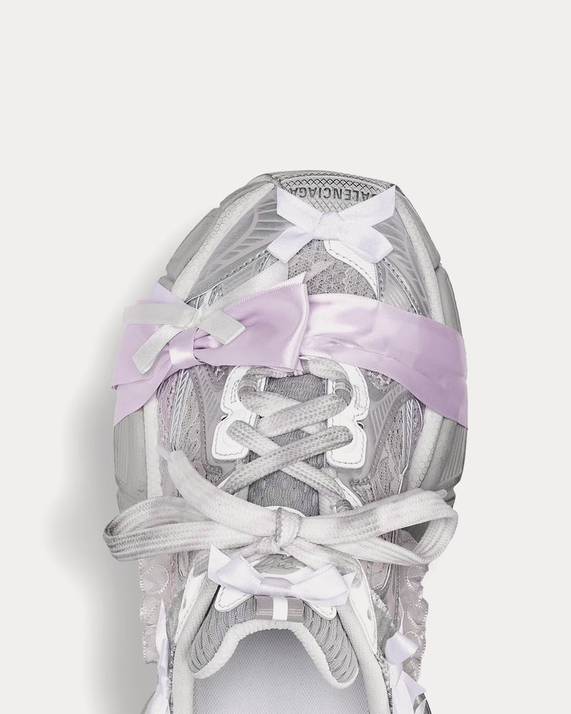 Balenciaga 3XL Lace White / Light Pink Mules - 5