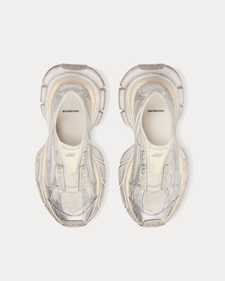 Balenciaga Men's 3XL Polyurethane & Polyester Eggshell Slip