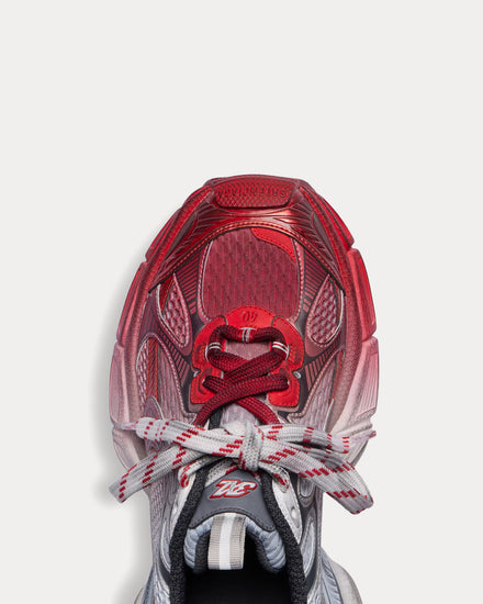 Balenciaga 3XL Toe Spray White / Blue / Grey / Red Low Top Sneakers - 5