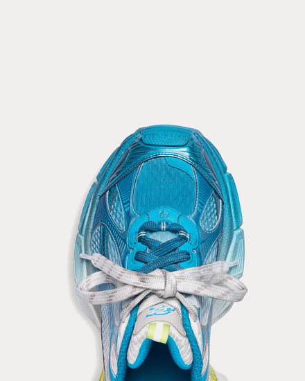 【 BALENCIAGA 】 3xl Toe Spray スニーカー Balenciaga Men's 3XL Toe Spray White / Blue / Yellow Low Top