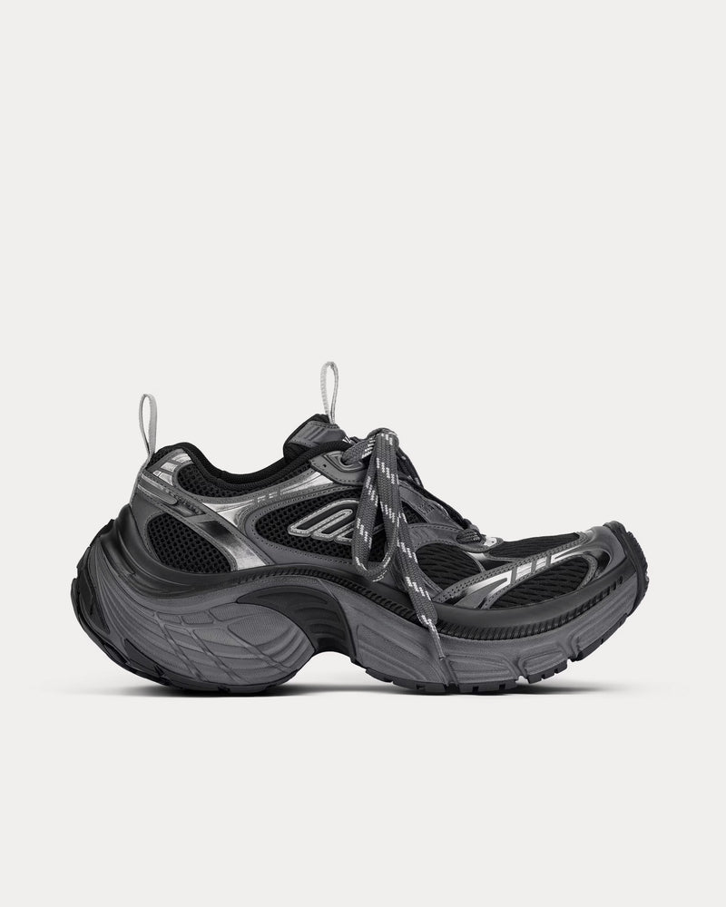balenciaga 6XL グレー×ブラック 40 Balenciaga Unisex 6XL Mesh, Polyurethane & Polyester Black / Grey