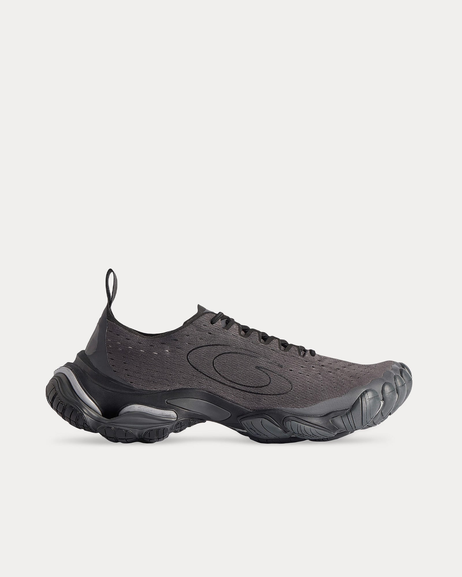 Balenciaga Men's Anatomic Runner Black Low Top Sneakers