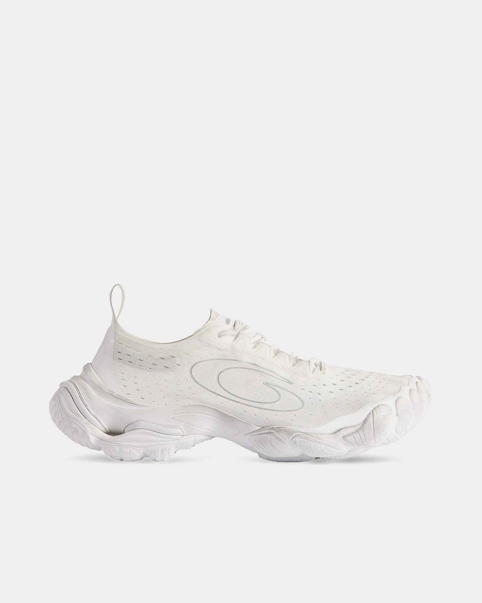 Balenciaga Men's Anatomic Runner White Low Top Sneakers