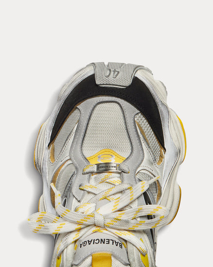Balenciaga Women's Cargo Microfiber & Mesh Grey / Black / Yellow