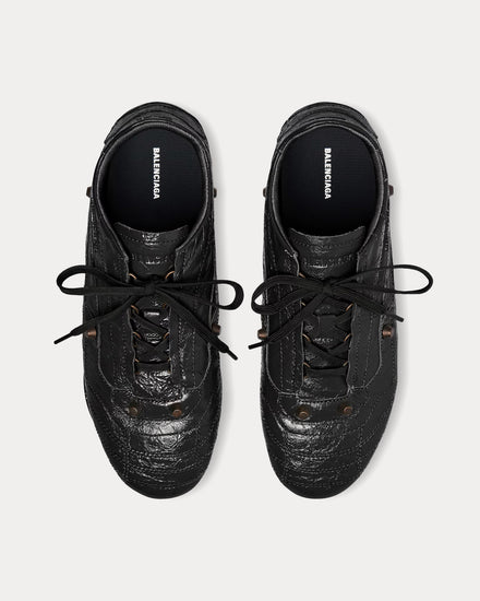 Balenciaga City Sneaker Sheepskin Black Low Top Sneakers - 2