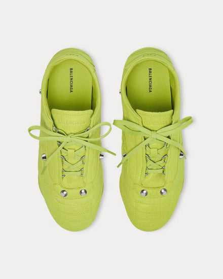 Balenciaga City Sneaker Sheepskin Granny Green Low Top Sneakers - 2