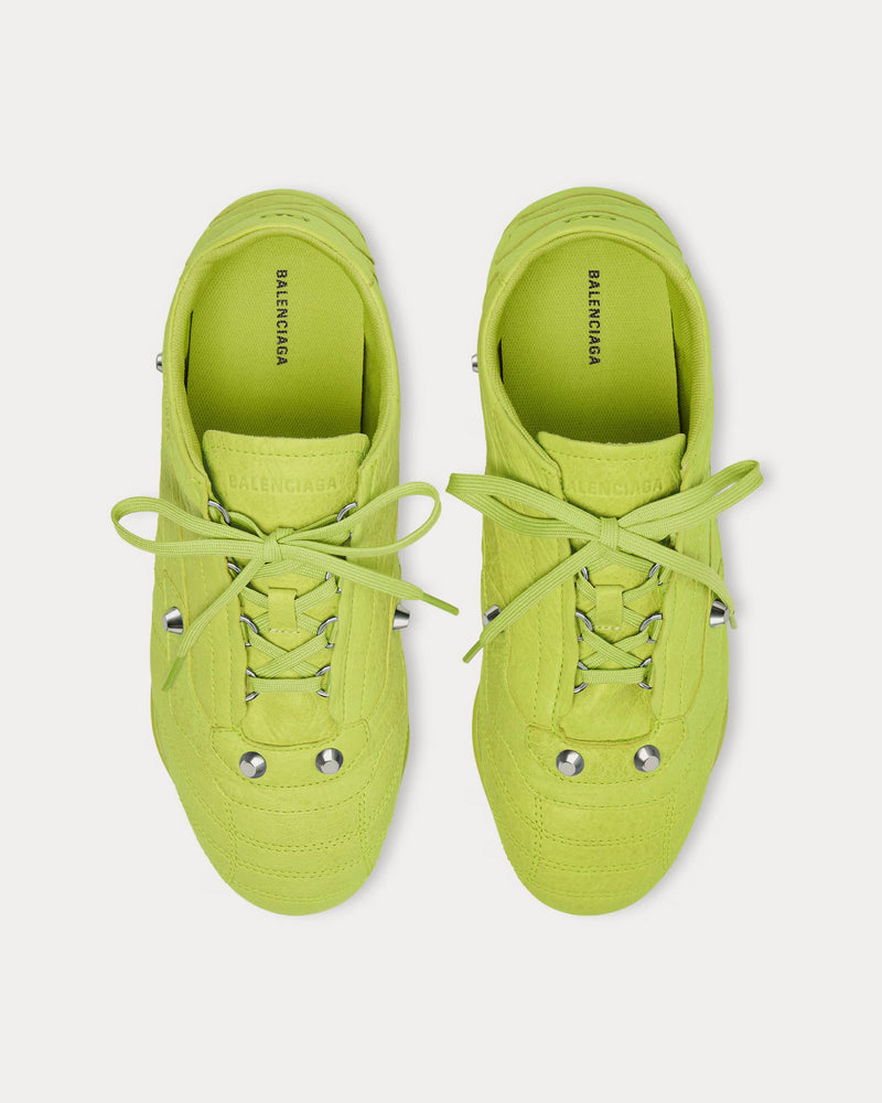 Balenciaga City Sneaker Sheepskin Granny Green Low Top Sneakers - 2