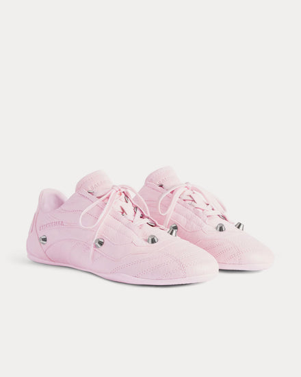 Balenciaga City Sneaker Sheepskin Petal Pink Low Top Sneakers - 3
