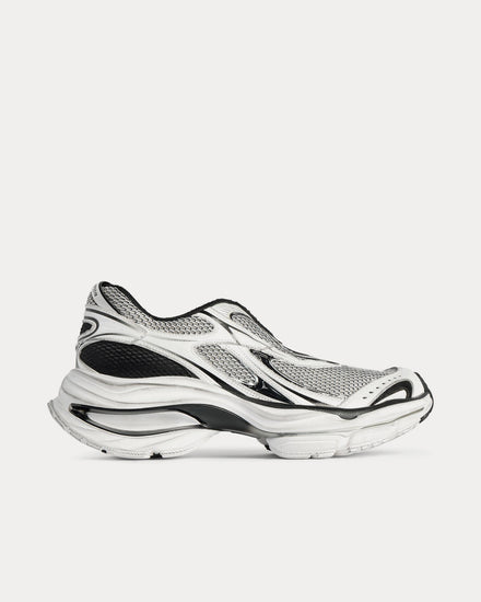 Balenciaga D'Orsay Black / White Slip On Sneakers - 1
