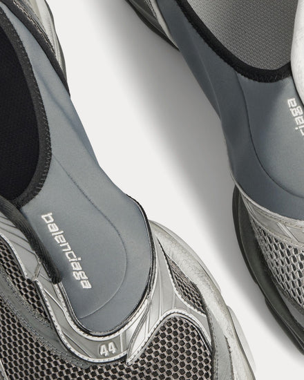 Balenciaga D'Orsay Grey / Black Slip On Sneakers - 5