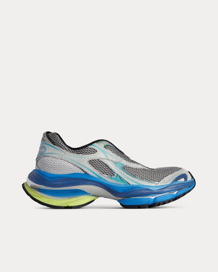 Balenciaga D'Orsay Grey / Blue / Yellow Slip On Sneakers - 1