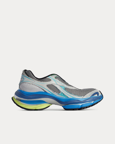 Balenciaga D'Orsay Grey / Blue / Yellow Slip On Sneakers