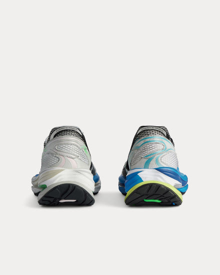 Balenciaga D'Orsay Grey / Blue / Yellow Slip On Sneakers - 3