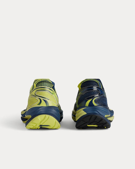 Balenciaga D'Orsay Neon Yellow / Dark Grey / Black Slip On Sneakers - 3