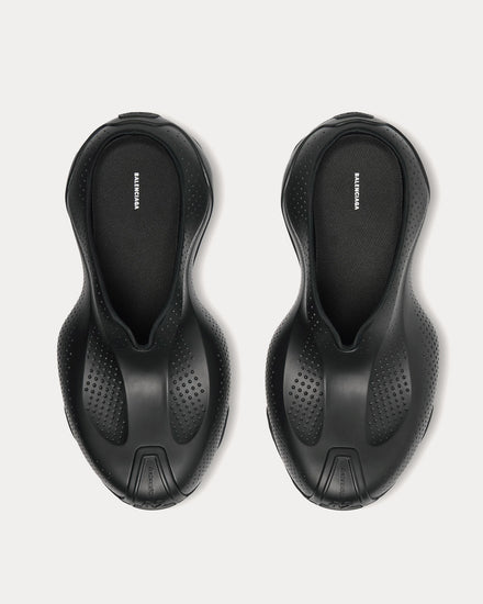 Balenciaga Basketball Mule Black Slip On Sneakers - 5