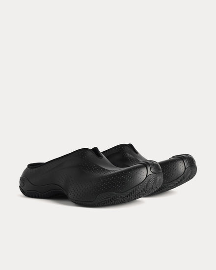Balenciaga Basketball Mule Black Slip On Sneakers - 3
