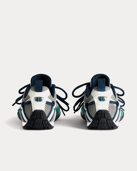 Balenciaga Radar Gradient Lines Light Grey / Green / Black Low Top Sneakers - 3