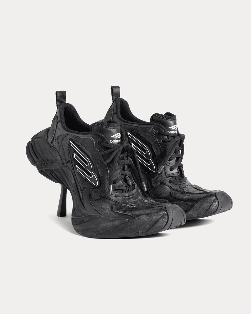Balenciaga Monday Heel Black Shoes - 3