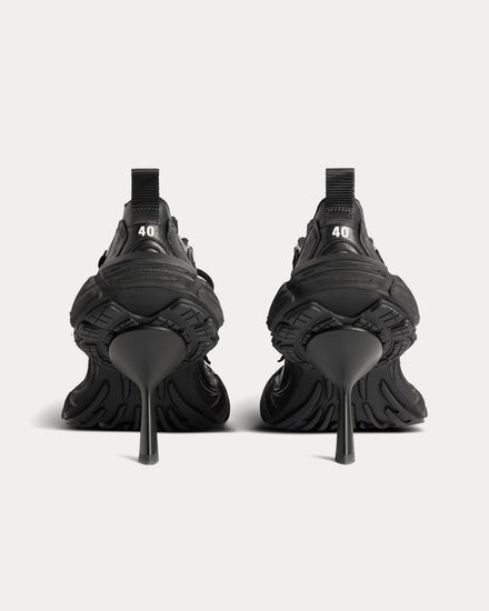Balenciaga Monday Heel Black Shoes - 4
