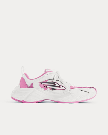 Balenciaga Monday Shoe Pink / Grey / White / Black Low Top Sneakers - 1
