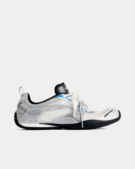Balenciaga Radar Gradient Lines White / Grey / Silver / Black / Blue Low Top Sneakers - 1