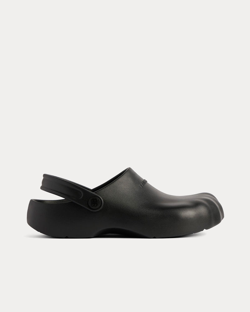 Balenciaga Men's Sunday Moulded Black Mules