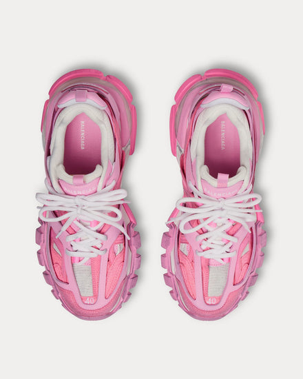 スニーカー BALENCIAGA 3XL low-top mesh sneakers GRY/PINK/DRK GREY Women's 3xl Sneaker in White/grey/pink | Balenciaga US