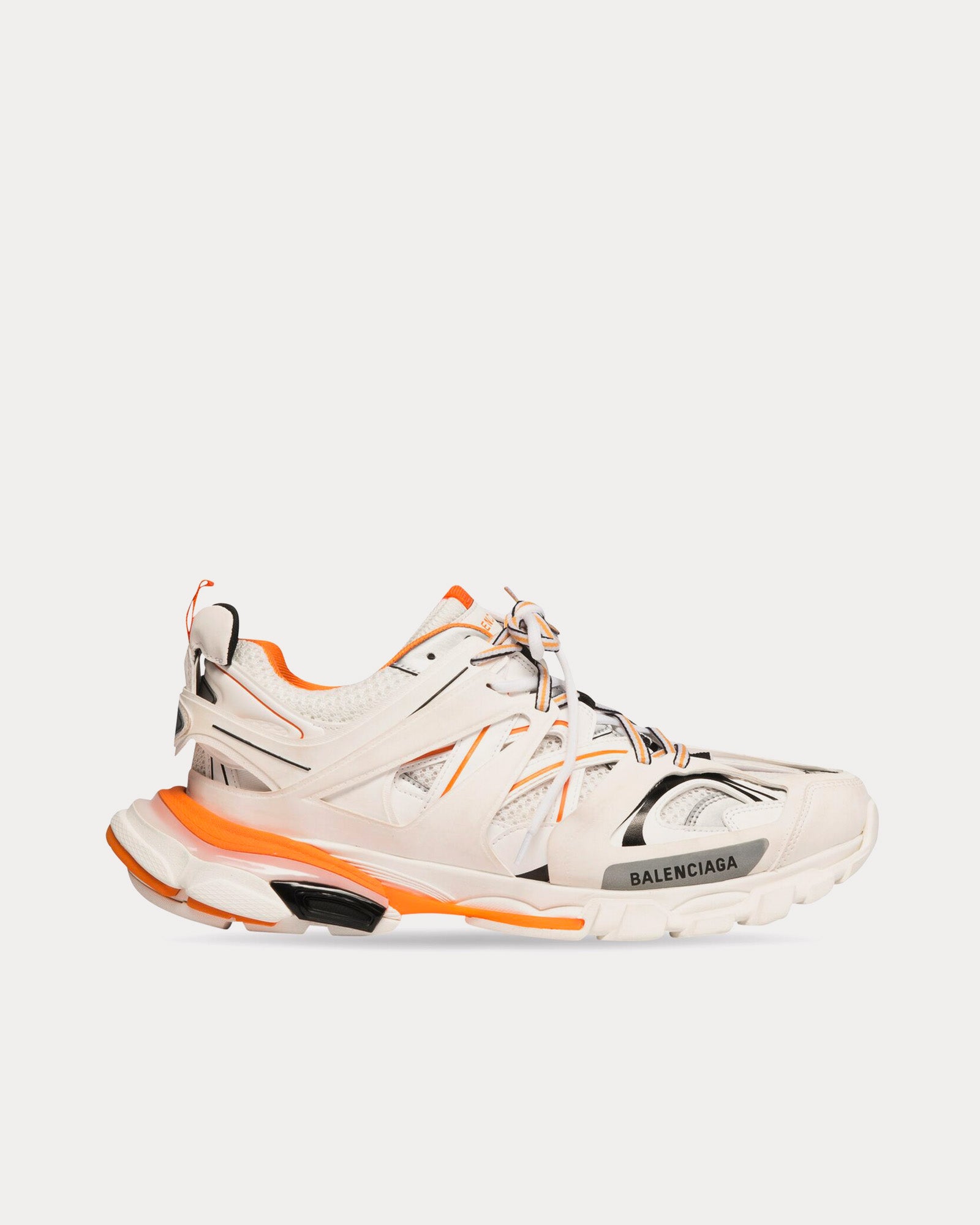 Balenciaga Track Mesh Nylon White Orange Low Top Sneakers Sneak in Peace