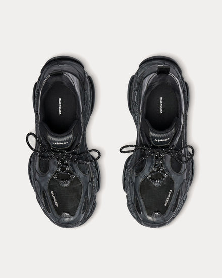 Balenciaga Triple S.2 Black / Dark Grey Low Top Sneakers - 2